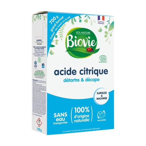 Acide Citrique, détartre & décape