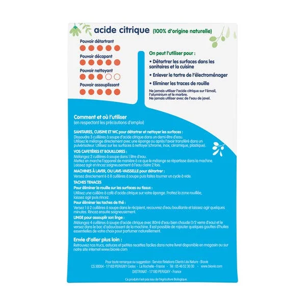 Acide citrique
