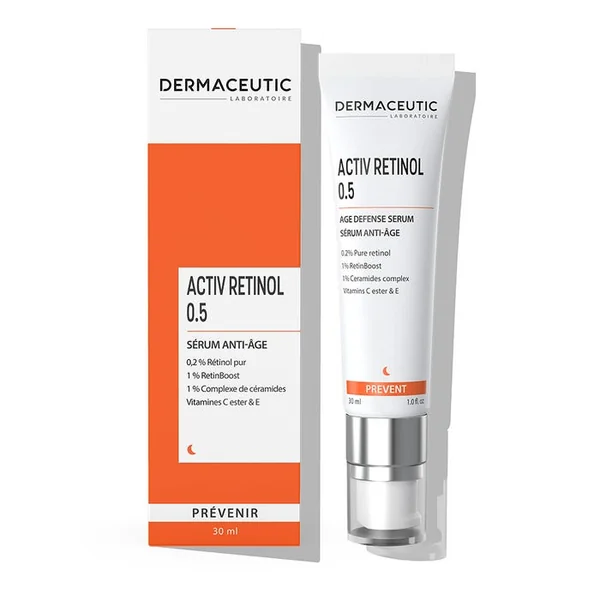 ACTIV RETINOL 0.5 - Sérum Anti-ge - Visage - Tous Types de Peaux, 30ml