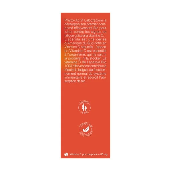 Acérola Bio 1000 effervescent