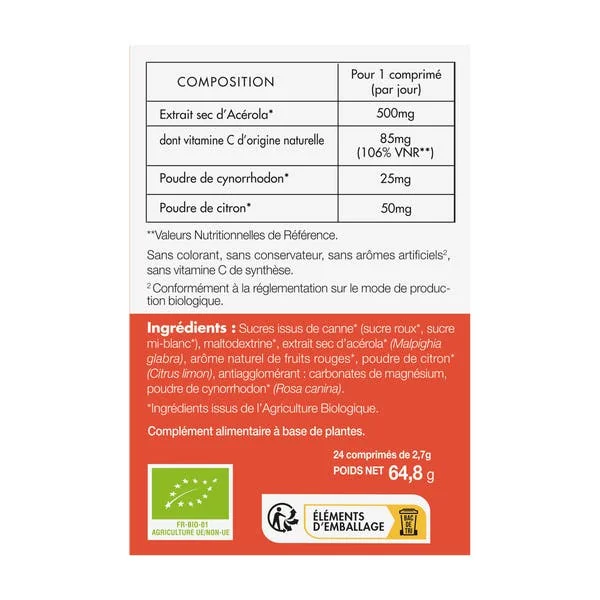 Acérola Bio 500