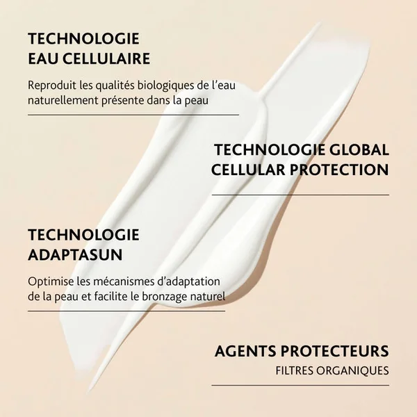 ADAPTASUN MER ET TROPIQUES - Lait Solaire Hydra-Protecteur Soleil Fort - Corps, 200ml