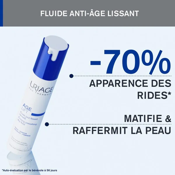 AGE LIFT - Fluide de Jour Lissant Fermeté - Peaux Normales à Mixtes, 40ml