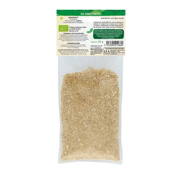 Ail semoule en sachet - bio