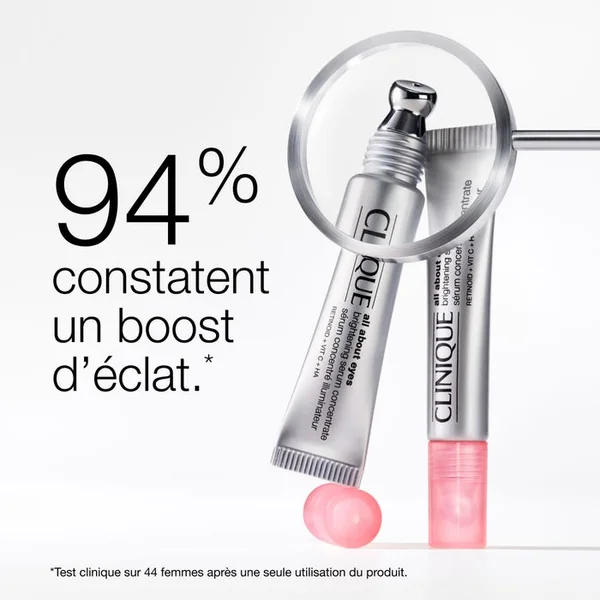 ALL ABOUT EYES - Sérum Concentré Illuminateur - Contour des Yeux - Tous Types de Peaux, 10ml