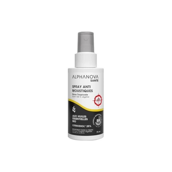 Alphanova Spray Anti-Moustiques Zone Tropicale 75 ml