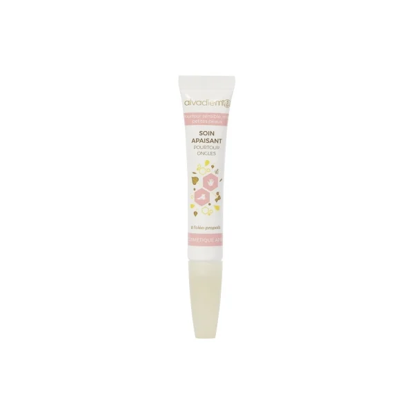 Alvadiem Pourtour Ongle Sensible, Irrité, Petites Peaux Soin Apaisant 10 ml