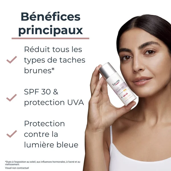 ANTI-PIGMENT - Soin de Jour Teinté Light SPF30 - Visage - Tous Types de Peaux, 50ml