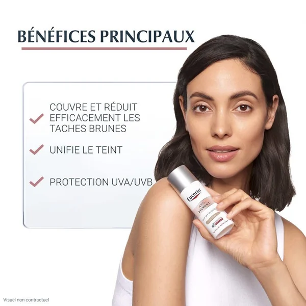 ANTI-PIGMENT - Soin de Jour Teinté Medium SPF30 - Visage - Tous Types de Peaux, 50ml