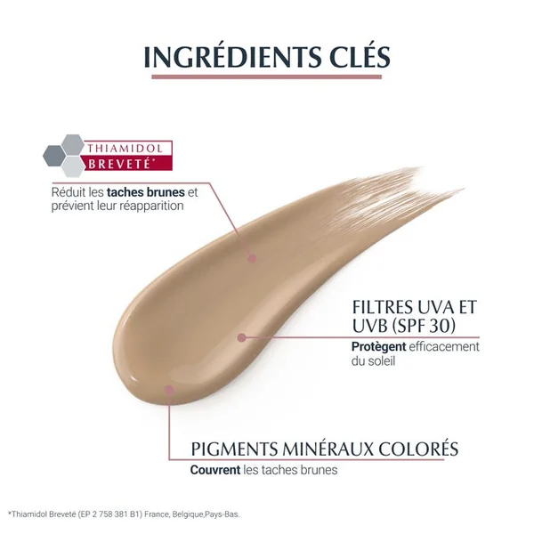 ANTI-PIGMENT - Soin de Jour Teinté Medium SPF30 - Visage - Tous Types de Peaux, 50ml
