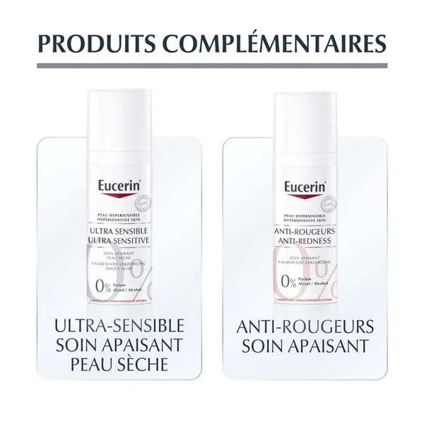 ANTI-ROUGEURS - Soin de Jour Correcteur Teinté SPF30 - Visage - Peaux Hypersensibles, 50ml