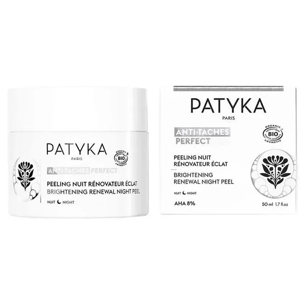 ANTI-TACHES PERFECT - Peeling Nuit Rénovateur Eclat Bio - Visage - Tous Types de Peaux, 50ml