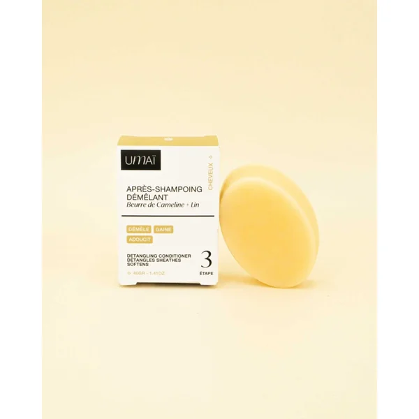 Après-shampoing solide - Démêlant et nourrissant