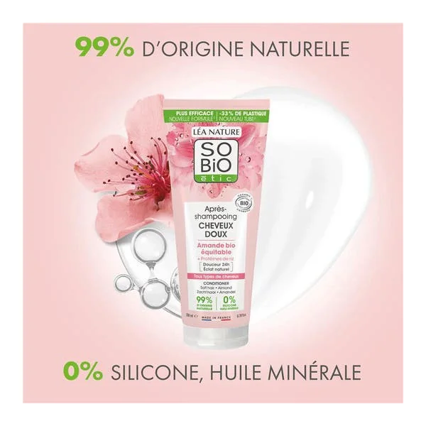 Après-shampooing cheveux doux Lait d'amande