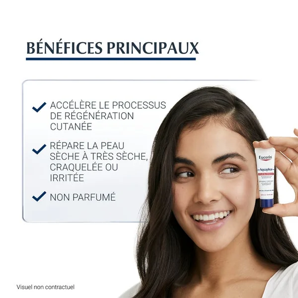 AQUAPHOR - Baume Réparateur Cutané - Visage et Corps - Peaux Sèches, 2x10ml