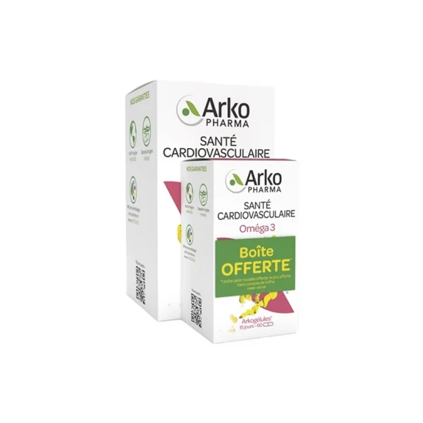 Arkopharma Arkogélules Oméga 3 180 Capsules + 60 Capsules Offertes