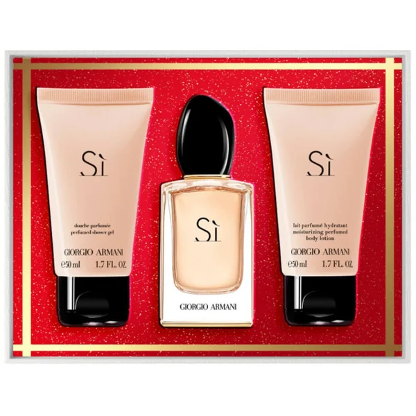 Armani - Sì Coffret Eau de Parfum avec son Lait Corps et son Gel Douche Parfumé