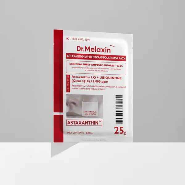 Astaxanthin Whitening Ampoule Mask