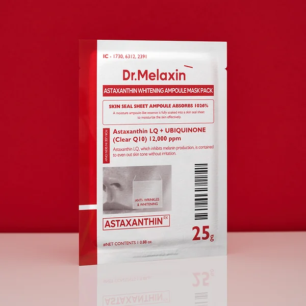 Astaxanthin Whitening Ampoule Mask