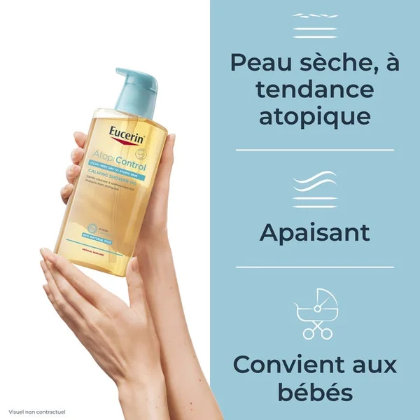 ATOPICONTROL - Huile de Bain et Douche - Corps - Peaux Atopiques, 400ml