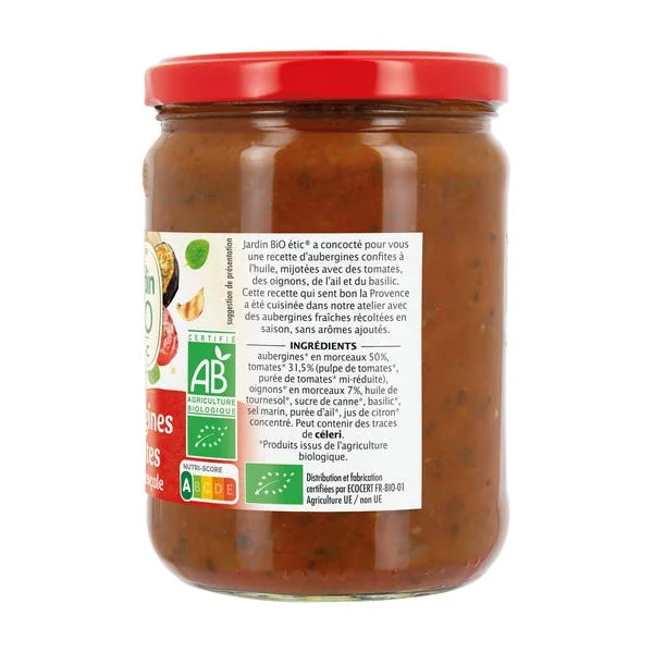 Aubergines Confites à la Provençale