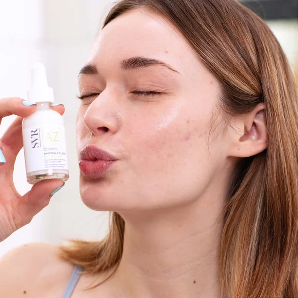 [AZ] AMPOULE FLASH SEBIACLEAR - Concentré Anti-Imperfections Anti-Rougeurs Lissant - Visage - Peaux Sensibles à Tendance Acnéique, 30ml