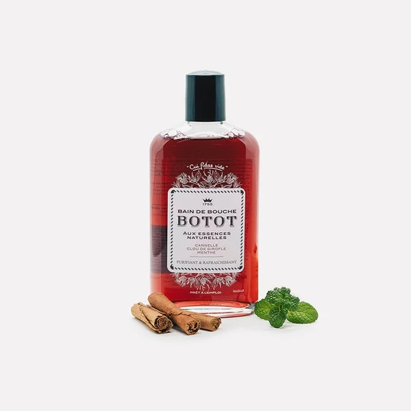 Bain Bouche aux Essences Naturelles - Cannelle, Clou de Girofle et Menthe, 250ml