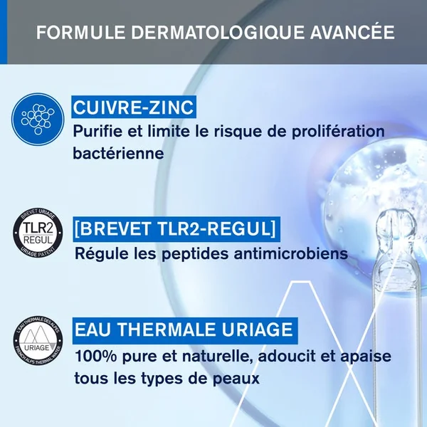 BARIÉDERM-CICA - Gel Nettoyant au Cuivre-Zinc - Visage et Corps - Peaux Fragilisées et Irritées, 200ml
