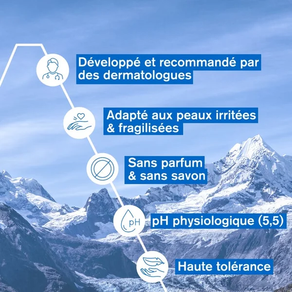 BARIÉDERM-CICA - Gel Nettoyant au Cuivre-Zinc - Visage et Corps - Peaux Fragilisées et Irritées, 200ml