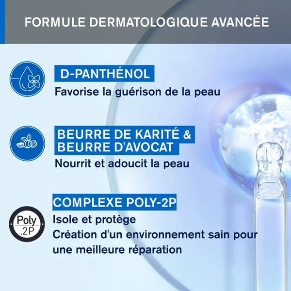 BARIÉDERM-CICA - Onguent Fissures Crevasses - Corps - Peaux Sensibles et Irritées, 40g