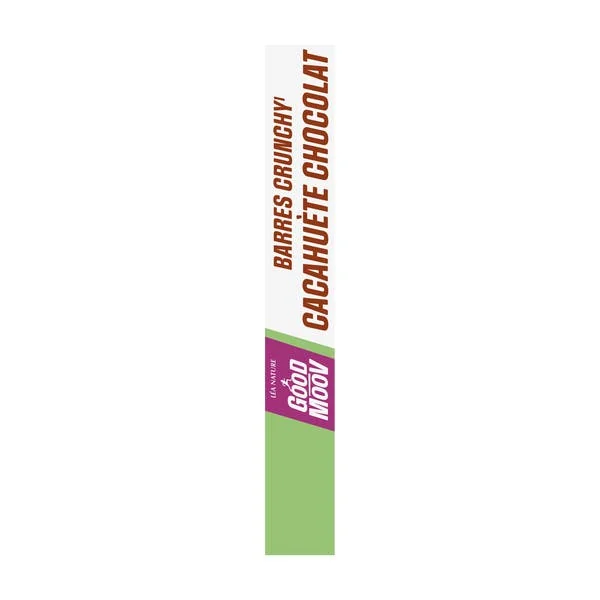 Barre cacahuète chocolat bio