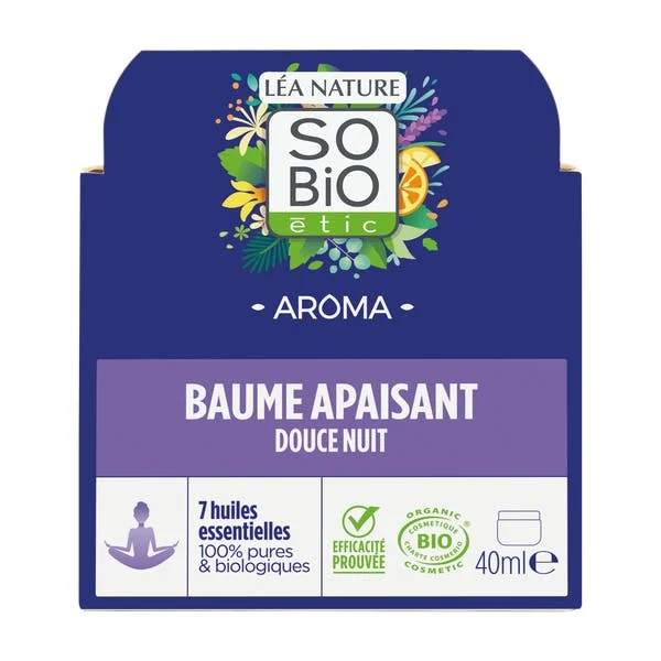 Baume apaisant douce nuit