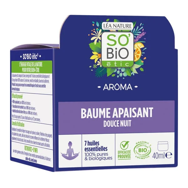 Baume apaisant douce nuit