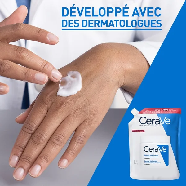 Baume Hydratant Eco-Recharge - Visage et Corps Pour les Peaux Sèches à Très Sèches, 454g