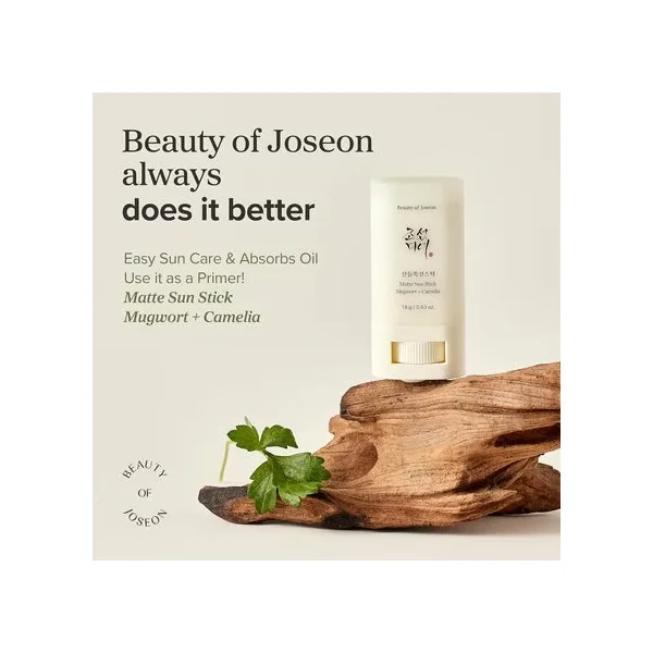 Beauty Of Joseon Matte Sun Stick : Mugwort+Camelia Spf50 Pa++++
