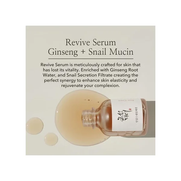 Beauty Of Joseon Serum Line Revive Serum Ginseng + Snail Mucin 30ml 1fl Oz