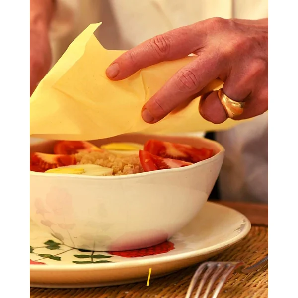 Bee Wrap - Emballage alimentaire naturel - Taille L