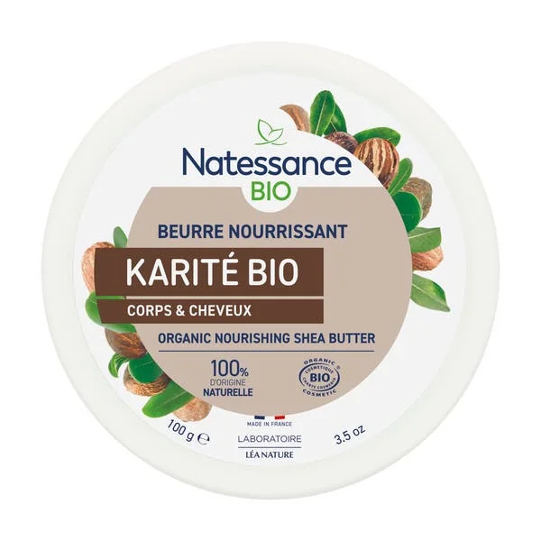 Beurre de Karité Bio - protège et répare