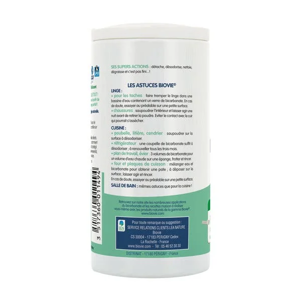 Bicarbonate de soude, en salière