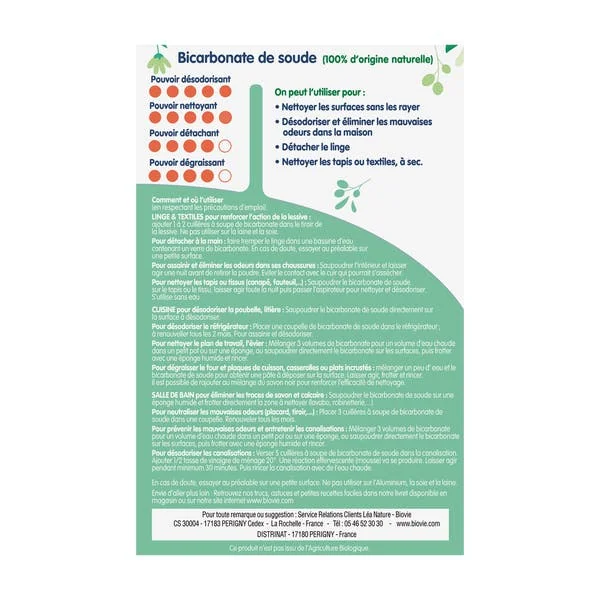 Bicarbonate de Soude