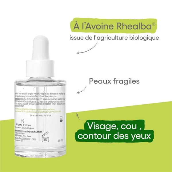 BIOLOGY HYALU - Sérum 3-en-1 Hydrant Repulpant Fortifiant - Visage et Cou - Peaux Fragiles, 30ml
