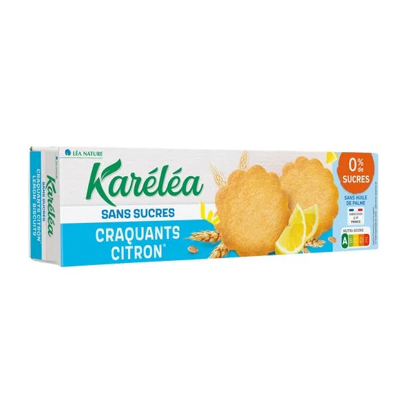 Biscuits citron sans sucres
