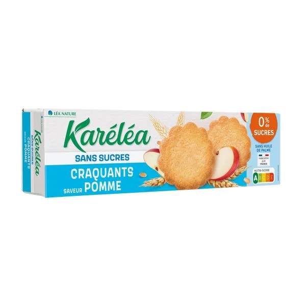 Biscuits saveur Pomme sans sucres