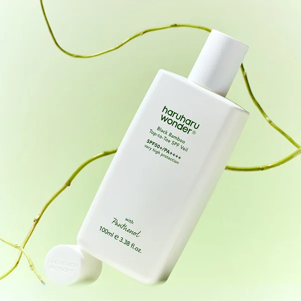 Black Bamboo Top-to-Toe SPF Veil