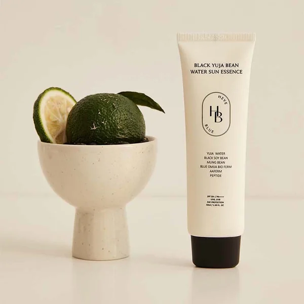 Black Yuja Bean Water Sun Essence