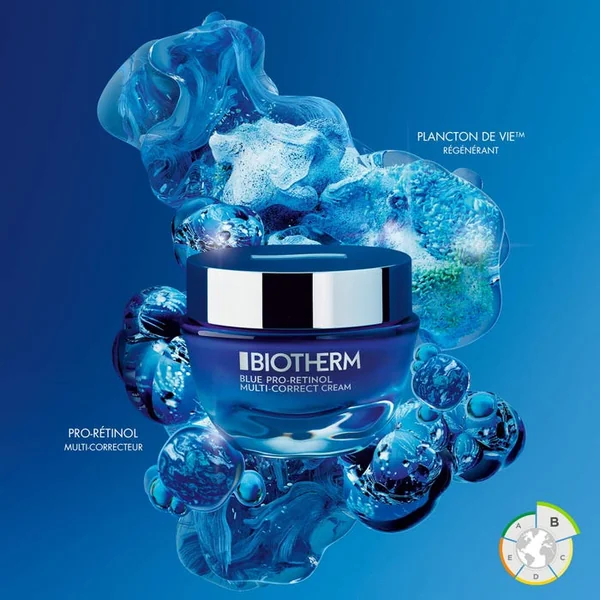 BLUE PRO-RETINOL - Crème Jour Anti-ge Multi Correctrice, Tous Types de Peaux, 50ml