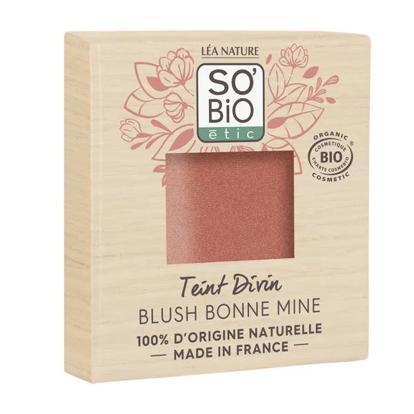 Blush bonne mine, Teint Divin - 01 Bois de rose