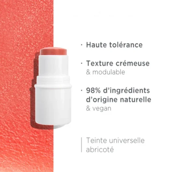 Blush Crème - Teinte Abricot, Stick 6g