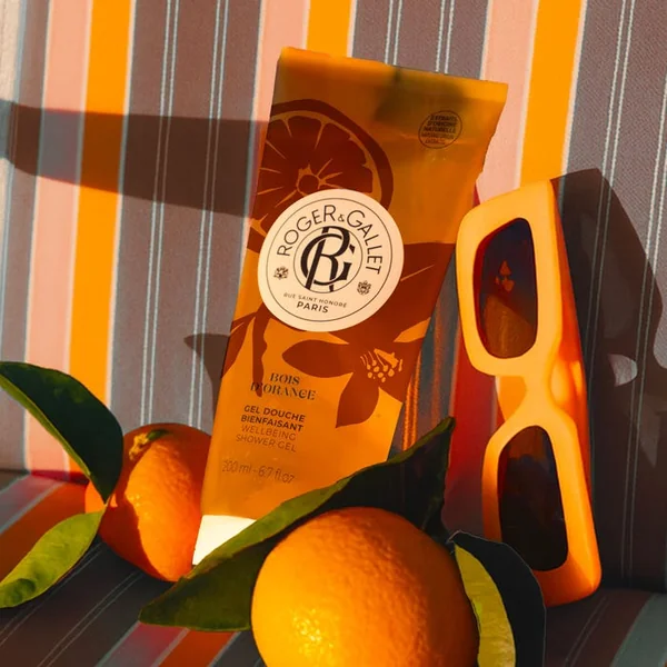 BOIS D'ORANGE - Gel Douche Bienfaisant - Tous Types de Peaux, 200ml