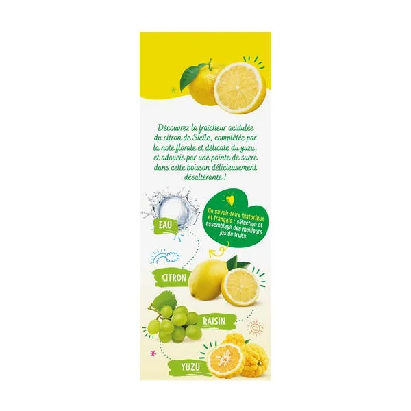 Boisson Citron de Sicile Yuzu